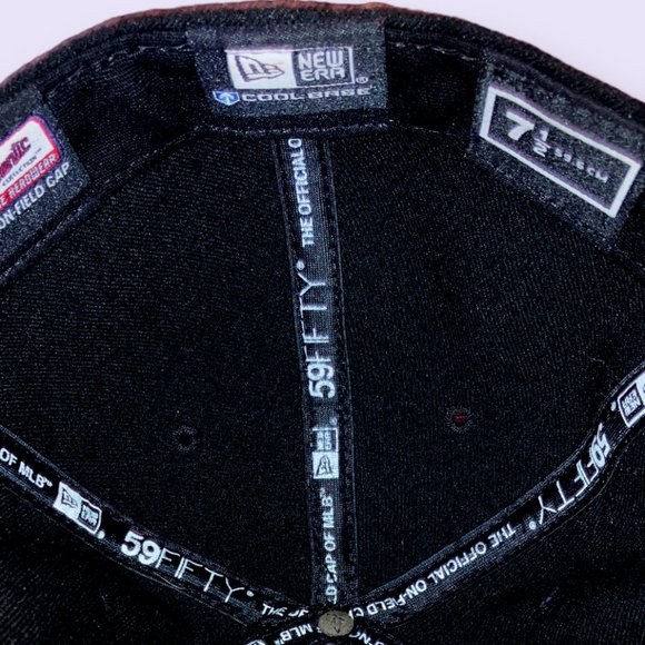 59FTY Cincinnati Reds official MLB On Field Cap Authentic 7.5" Exclusive New Era - Picture 7 of 13